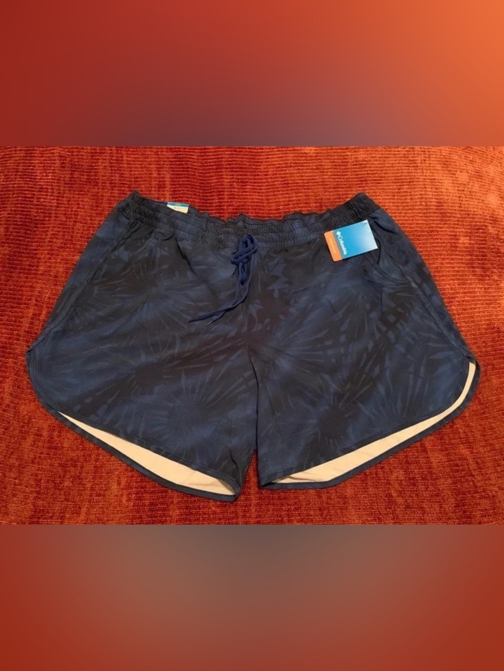 3X Blue Athletic Shorts (Columbia)